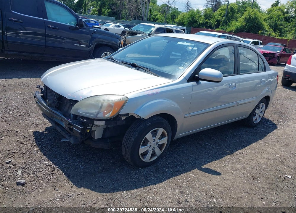 2010 KIA RIO LX VIN: KNADH4A38A6613344