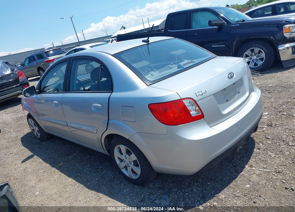 2010 KIA RIO LX VIN: KNADH4A38A6613344