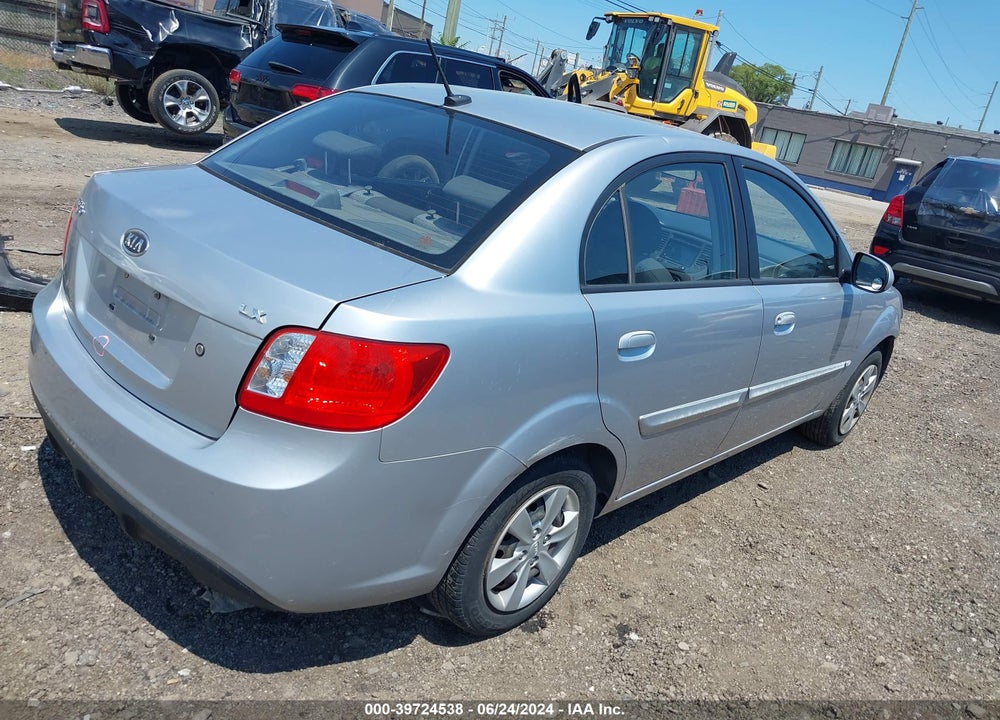 2010 KIA RIO LX VIN: KNADH4A38A6613344