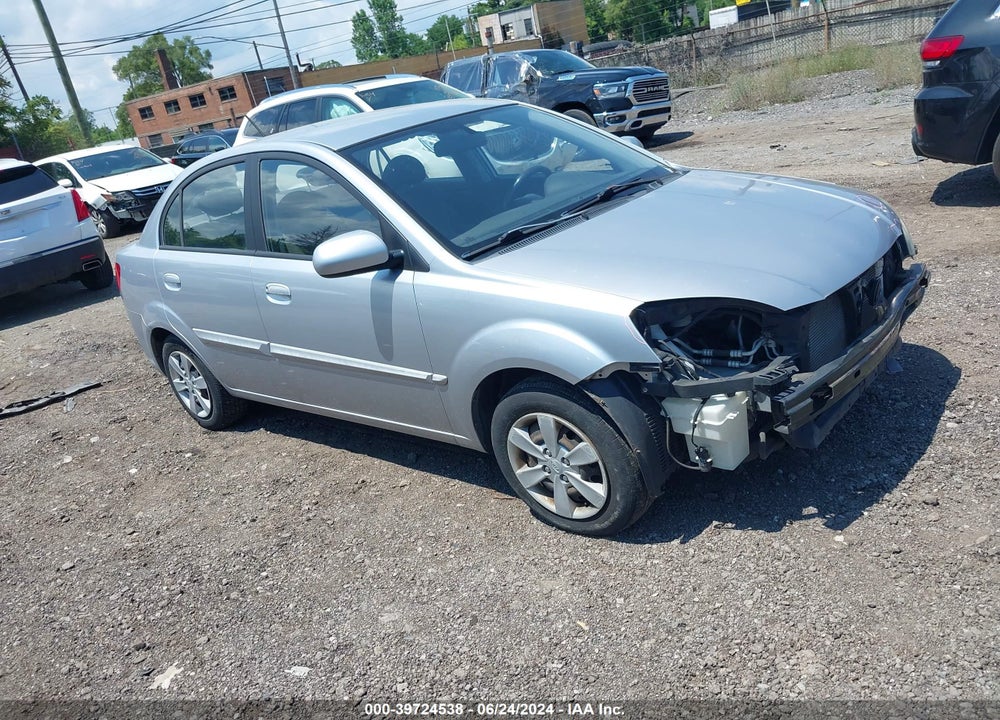 2010 KIA RIO LX VIN: KNADH4A38A6613344