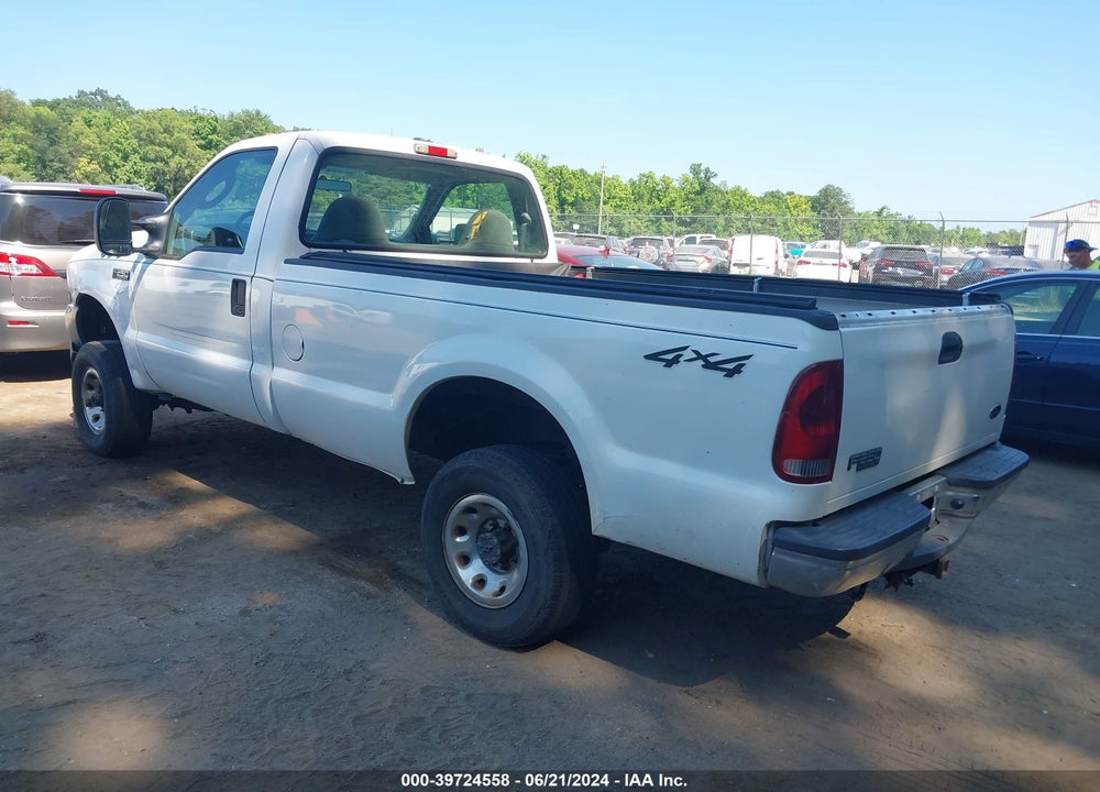 2004 FORD F-250 XL/XLT VIN: 1FTNF21L94EA79735