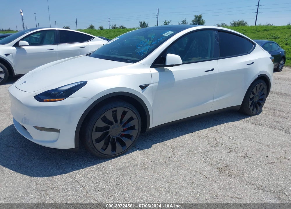 2024 TESLA MODEL Y PERFORMANCE DUAL MOTOR ALL-WHEEL DRIVE VIN: 7SAYGDEF6RA278452