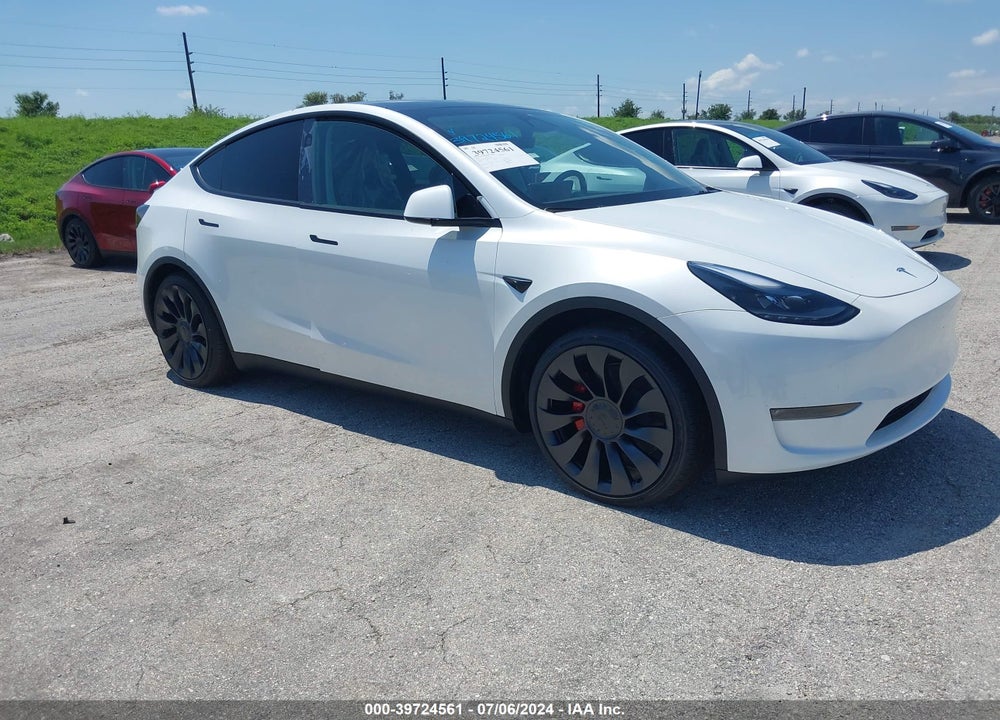 2024 TESLA MODEL Y PERFORMANCE DUAL MOTOR ALL-WHEEL DRIVE VIN: 7SAYGDEF6RA278452