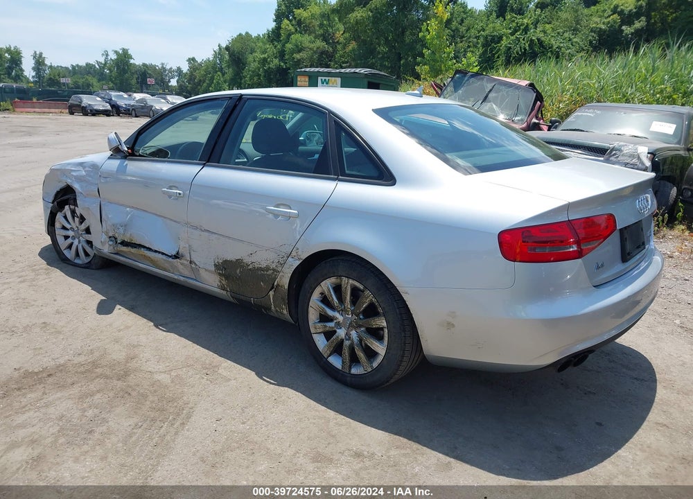 2014 AUDI A4 2.0T PREMIUM VIN: WAUBFAFL1EA058096