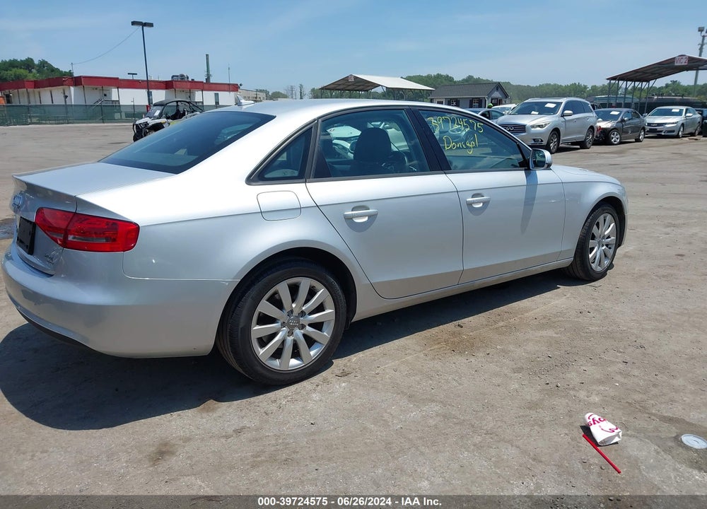 2014 AUDI A4 2.0T PREMIUM VIN: WAUBFAFL1EA058096