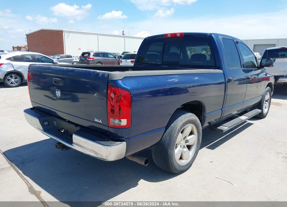 2004 DODGE RAM 1500 SLT/LARAMIE VIN: 1D7HA18D84S669503