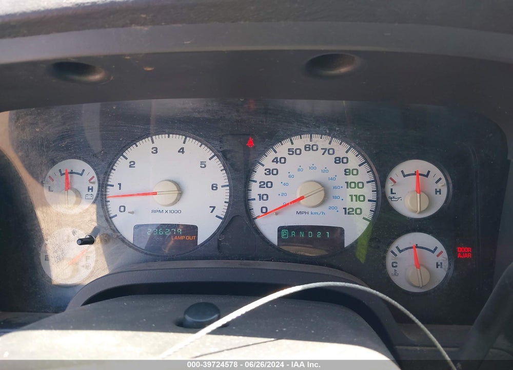2004 DODGE RAM 1500 SLT/LARAMIE VIN: 1D7HA18D84S669503