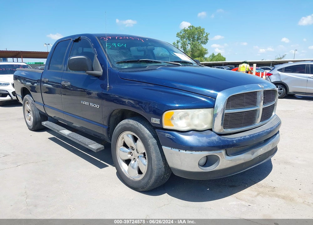 2004 DODGE RAM 1500 SLT/LARAMIE VIN: 1D7HA18D84S669503