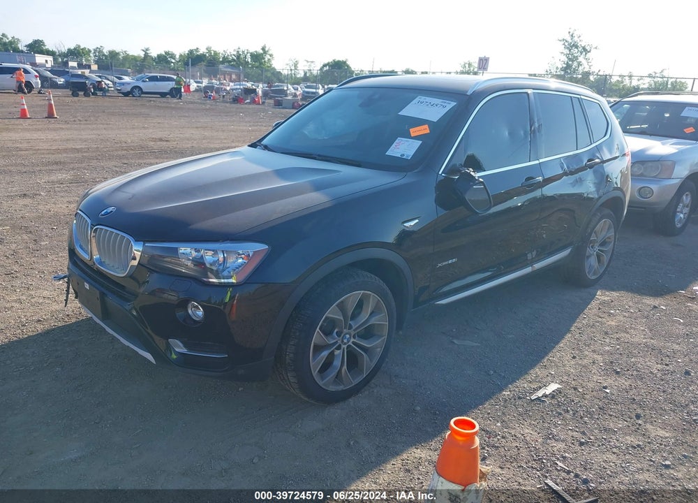 2017 BMW X3 XDRIVE28I VIN: 5UXWX9C34H0W76557