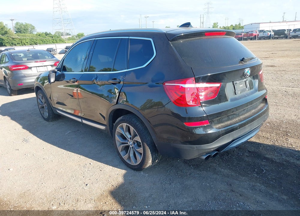 2017 BMW X3 XDRIVE28I VIN: 5UXWX9C34H0W76557