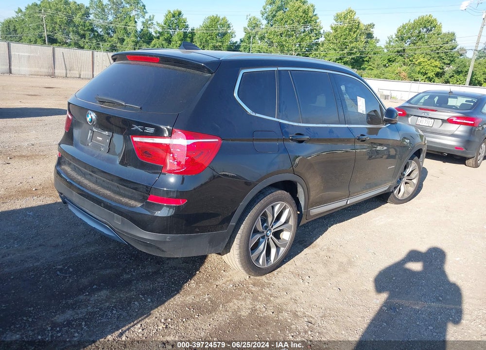 2017 BMW X3 XDRIVE28I VIN: 5UXWX9C34H0W76557