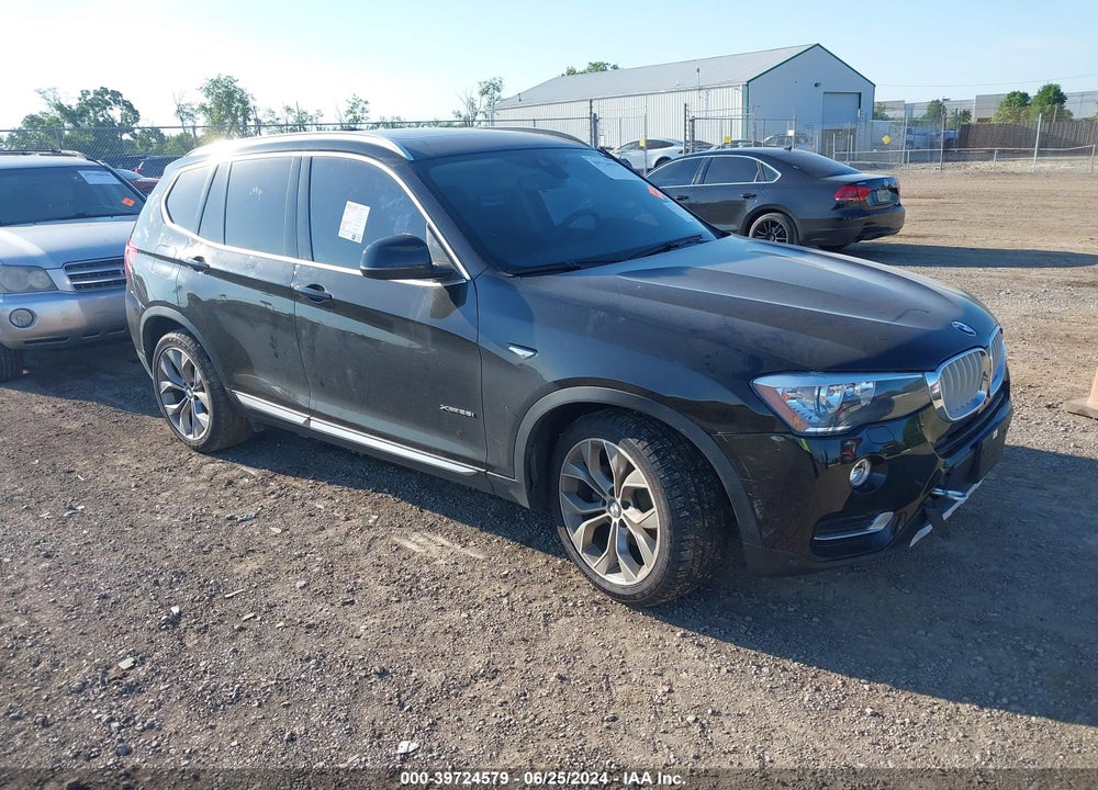 2017 BMW X3 XDRIVE28I VIN: 5UXWX9C34H0W76557