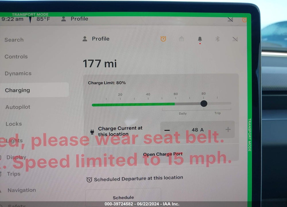 2024 TESLA MODEL 3 VIN: 5YJ3E1ET7RF790502