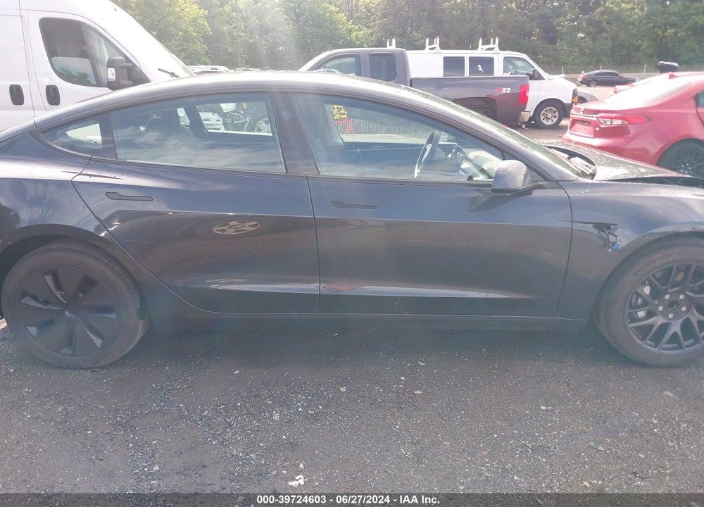2024 TESLA MODEL 3 REAR-WHEEL DRIVE VIN: 5YJ3E1EA2RF735860