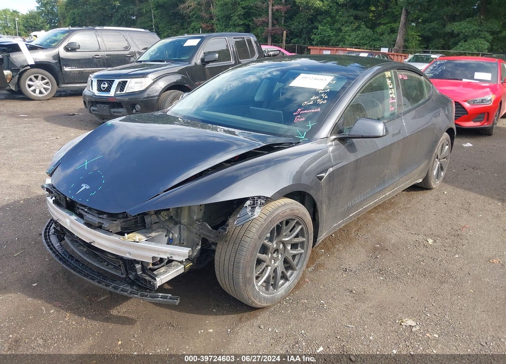 2024 TESLA MODEL 3 REAR-WHEEL DRIVE VIN: 5YJ3E1EA2RF735860
