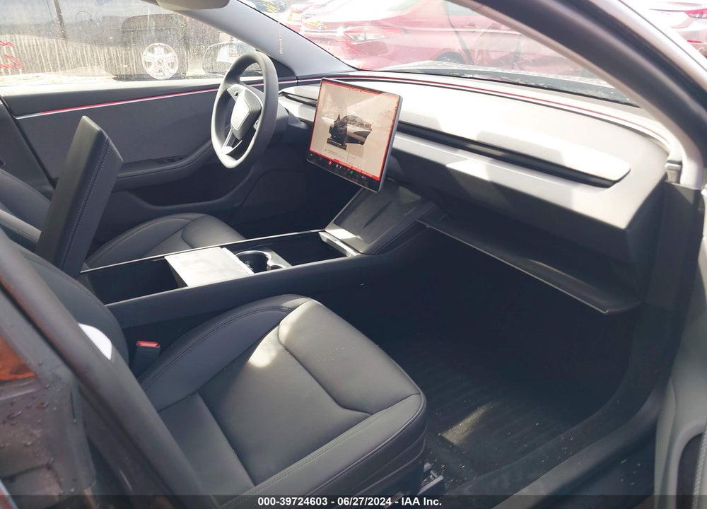 2024 TESLA MODEL 3 REAR-WHEEL DRIVE VIN: 5YJ3E1EA2RF735860