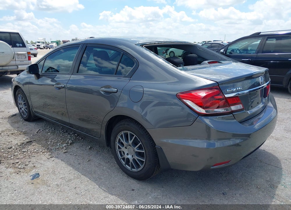 2013 HONDA CIVIC LX VIN: 2HGFB2F50DH548926