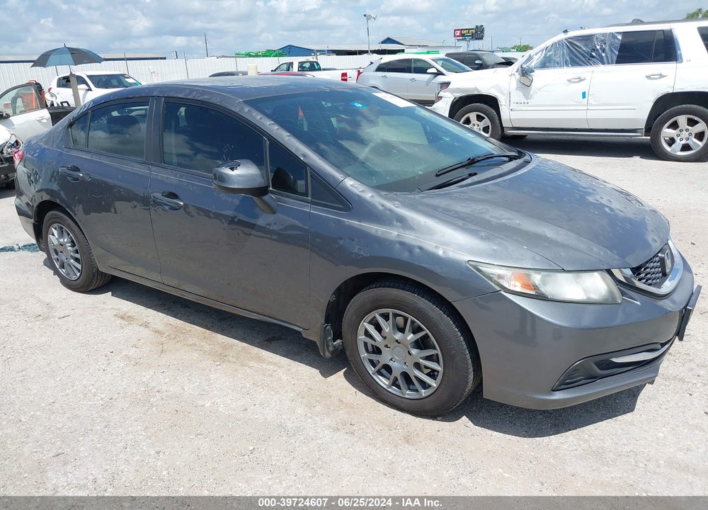 2013 HONDA CIVIC LX VIN: 2HGFB2F50DH548926
