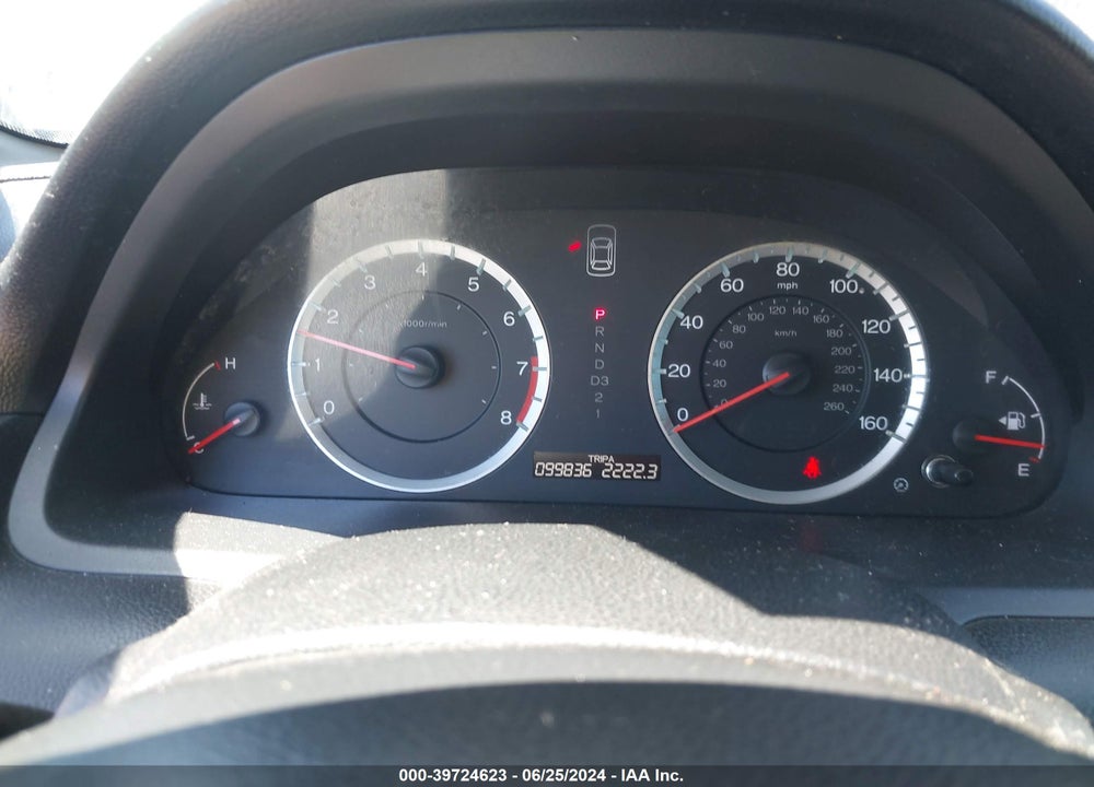 2012 HONDA ACCORD 2.4 LX VIN: 1HGCP2F3XCA193635