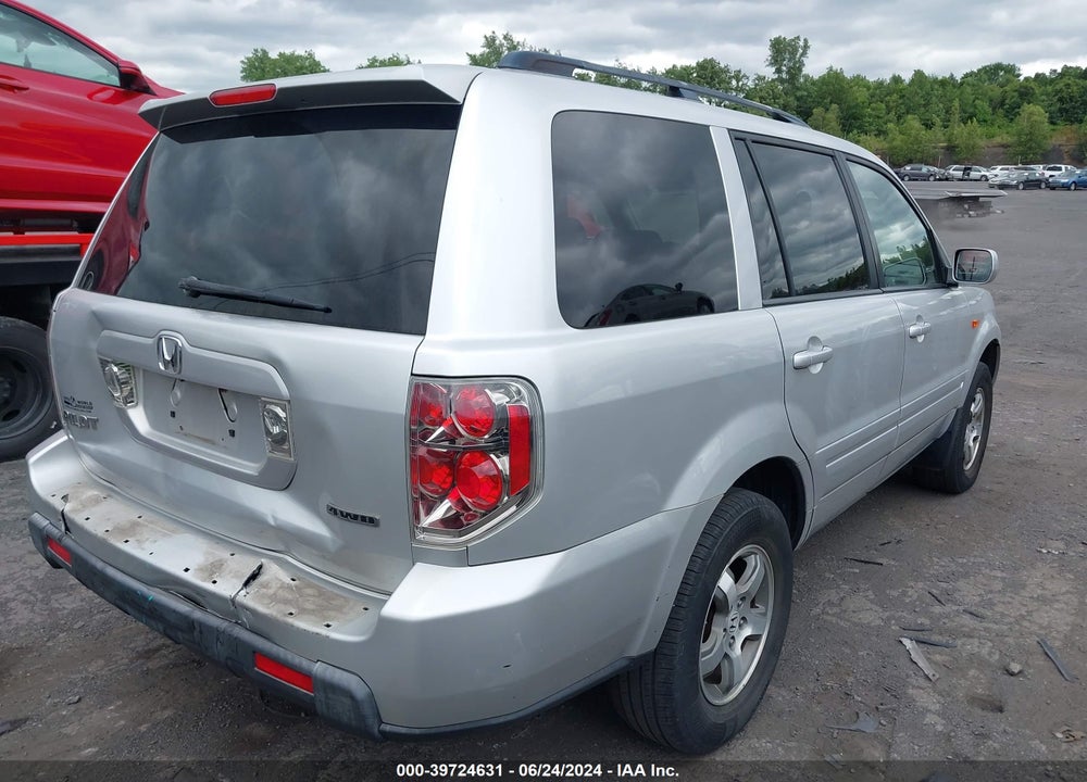 2008 HONDA PILOT EX-L VIN: 5FNYF18548B032809