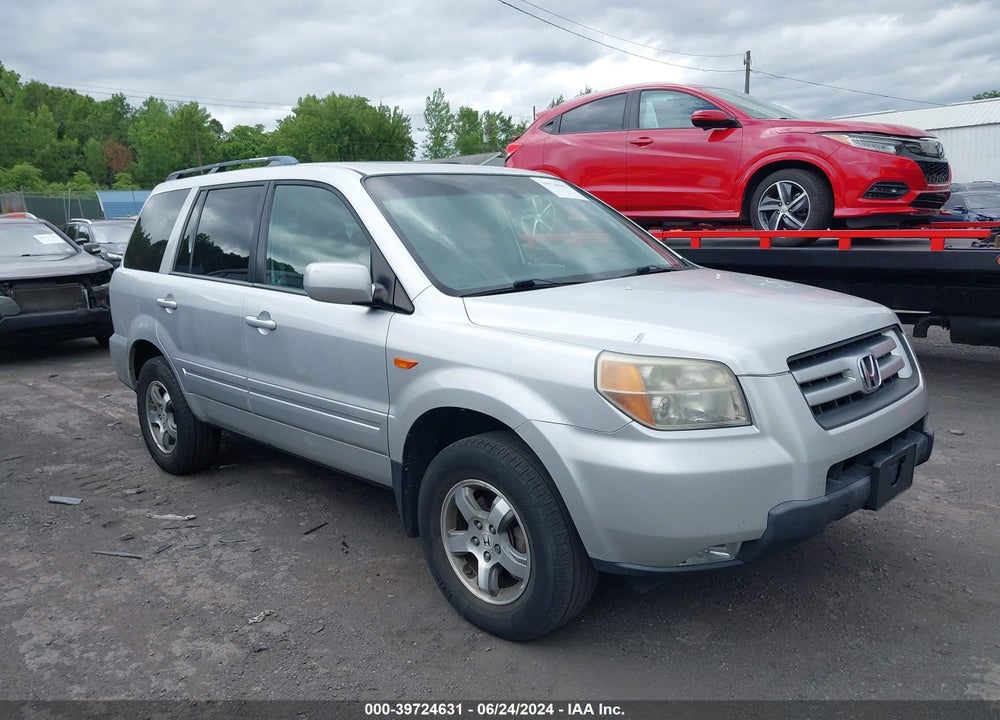 2008 HONDA PILOT EX-L VIN: 5FNYF18548B032809