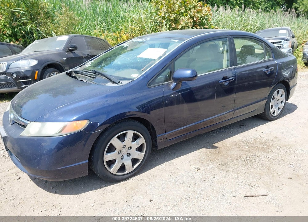 2006 HONDA CIVIC LX VIN: 1HGFA16516L048082