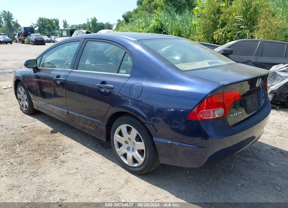2006 HONDA CIVIC LX VIN: 1HGFA16516L048082
