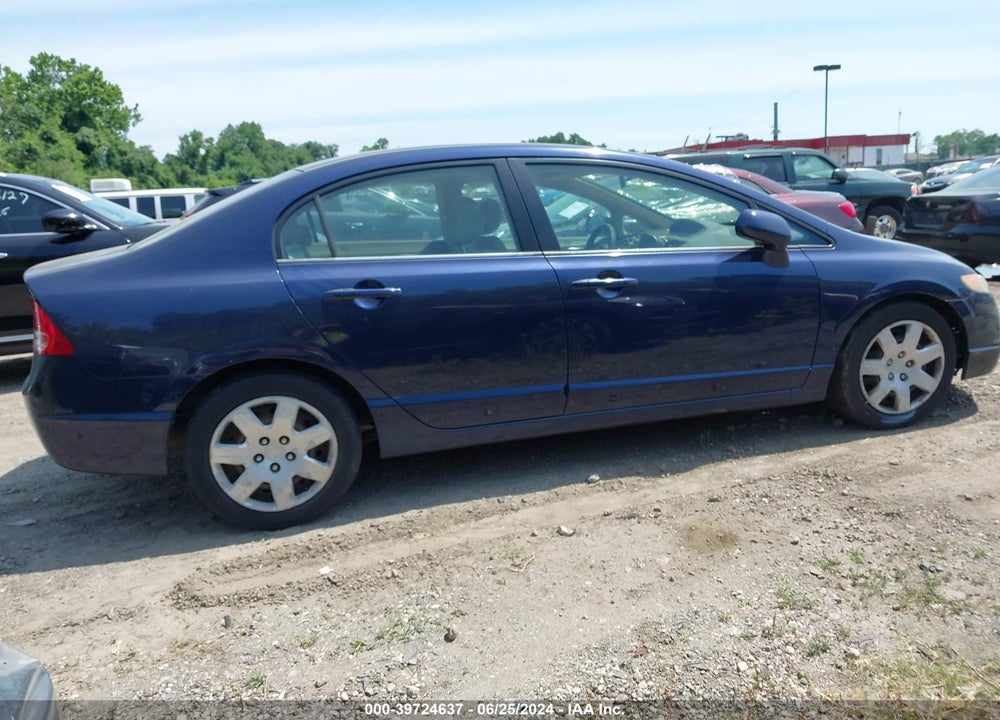 2006 HONDA CIVIC LX VIN: 1HGFA16516L048082