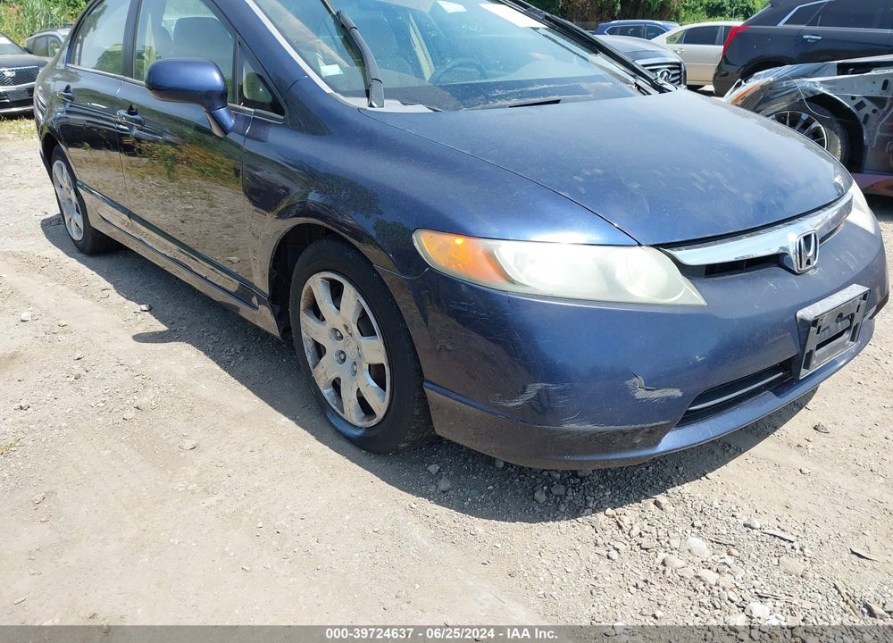 2006 HONDA CIVIC LX VIN: 1HGFA16516L048082