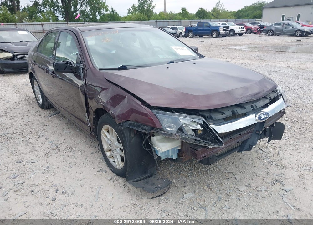 2011 FORD FUSION VIN: 3FAHP0GA9BR106646