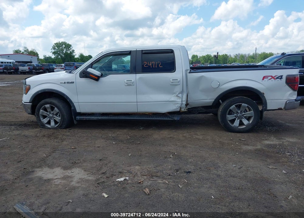 2012 FORD F-150 VIN: 1FTFW1EF9CFC83673