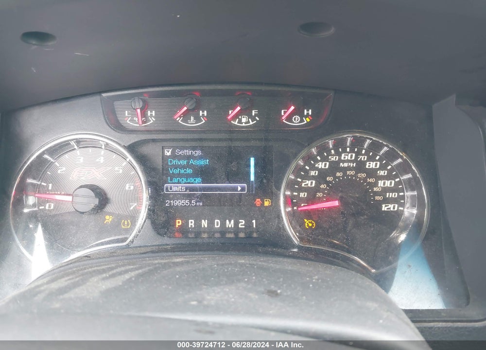 2012 FORD F-150 VIN: 1FTFW1EF9CFC83673