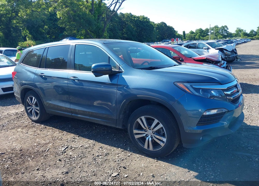 2017 HONDA PILOT EX-L VIN: 5FNYF6H54HB101401