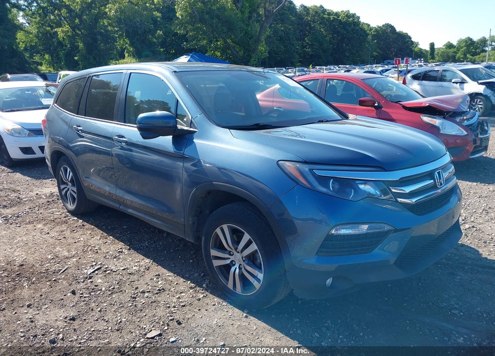 2017 HONDA PILOT EX-L VIN: 5FNYF6H54HB101401