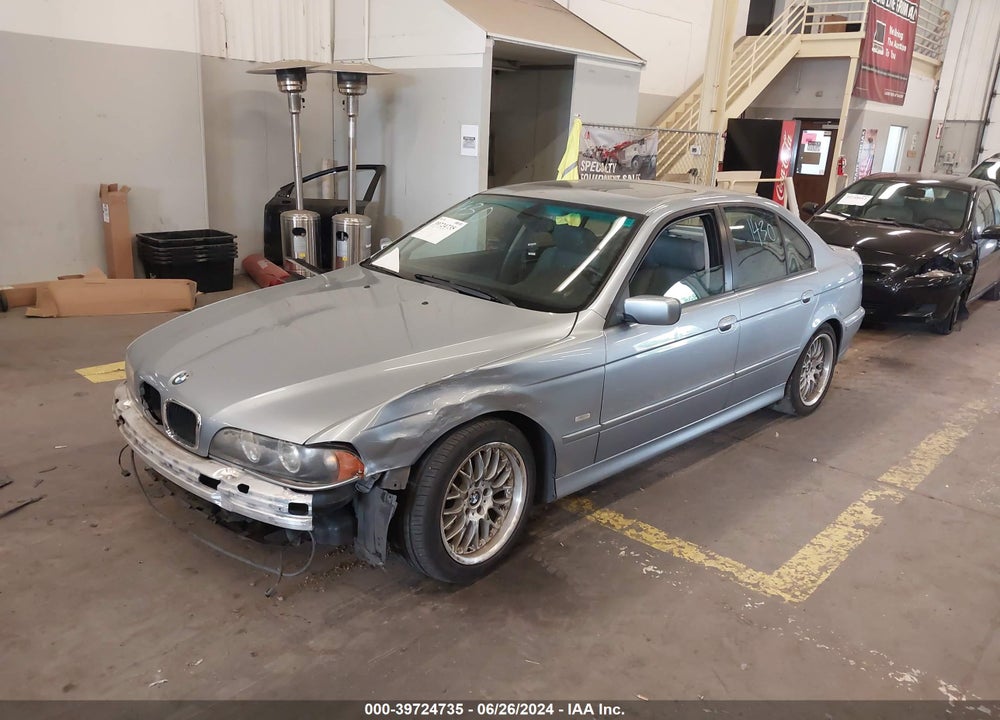 2003 BMW 530IA VIN: WBADT63413CK39390