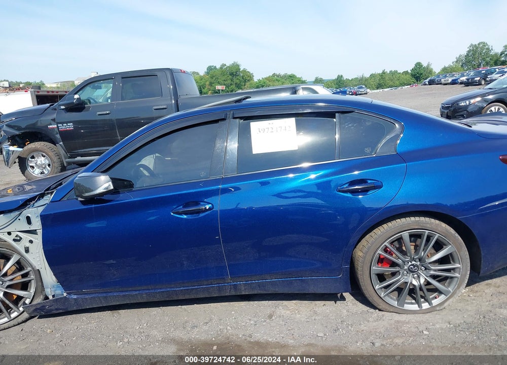 2019 INFINITI Q50 3.0T RED SPORT 400 VIN: JN1FV7AR0KM830381