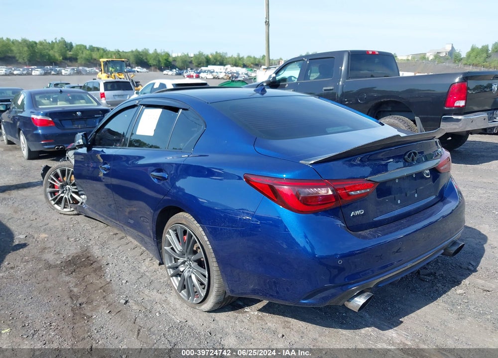 2019 INFINITI Q50 3.0T RED SPORT 400 VIN: JN1FV7AR0KM830381