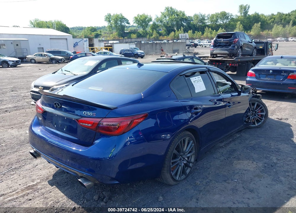 2019 INFINITI Q50 3.0T RED SPORT 400 VIN: JN1FV7AR0KM830381