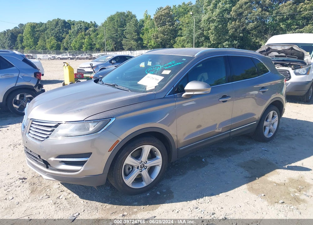 2016 LINCOLN MKC PREMIER VIN: 5LMCJ1C96GUJ11237
