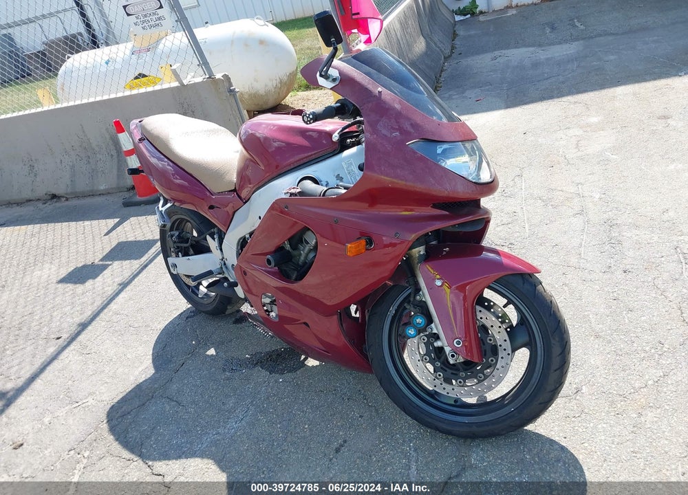 2007 YAMAHA YZF600 R VIN: JYARJ10E37A002203