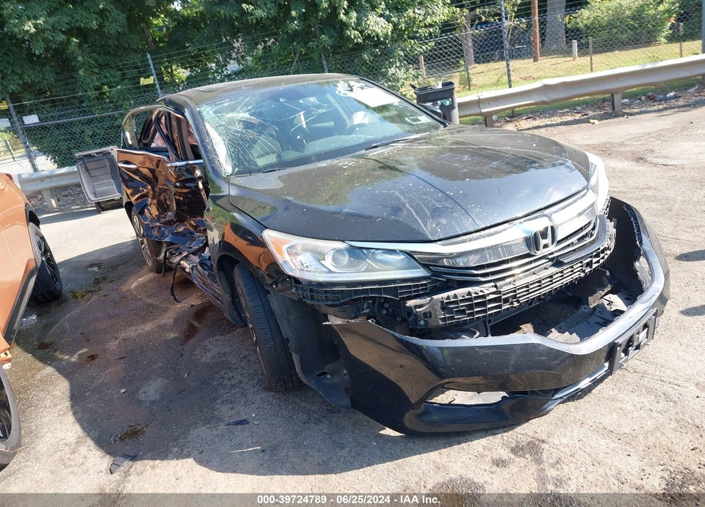 2017 HONDA ACCORD HYBRID EX-L VIN: JHMCR6F53HC014881