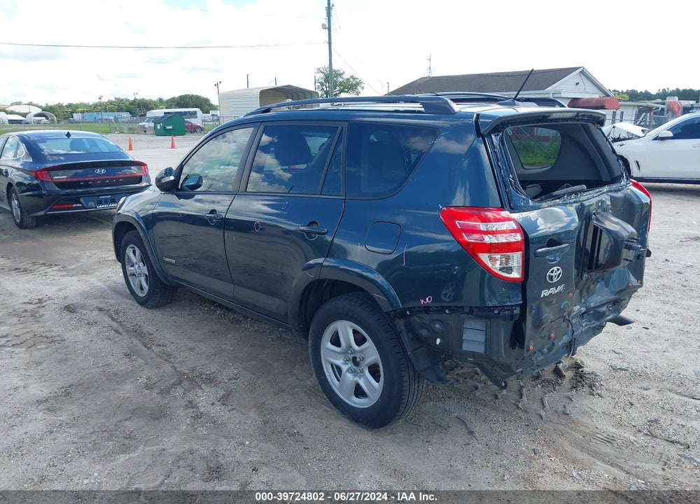 2012 TOYOTA RAV4 LIMITED VIN: 2T3YF4DVXCW149188