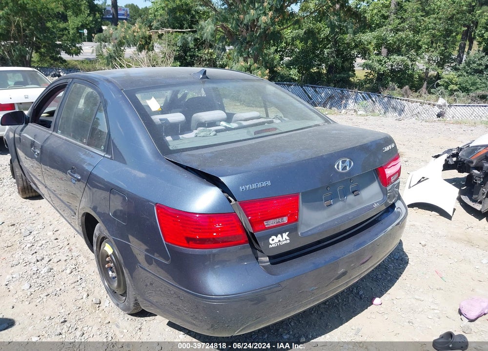 2009 HYUNDAI SONATA GLS VIN: 5NPET46C49H571240
