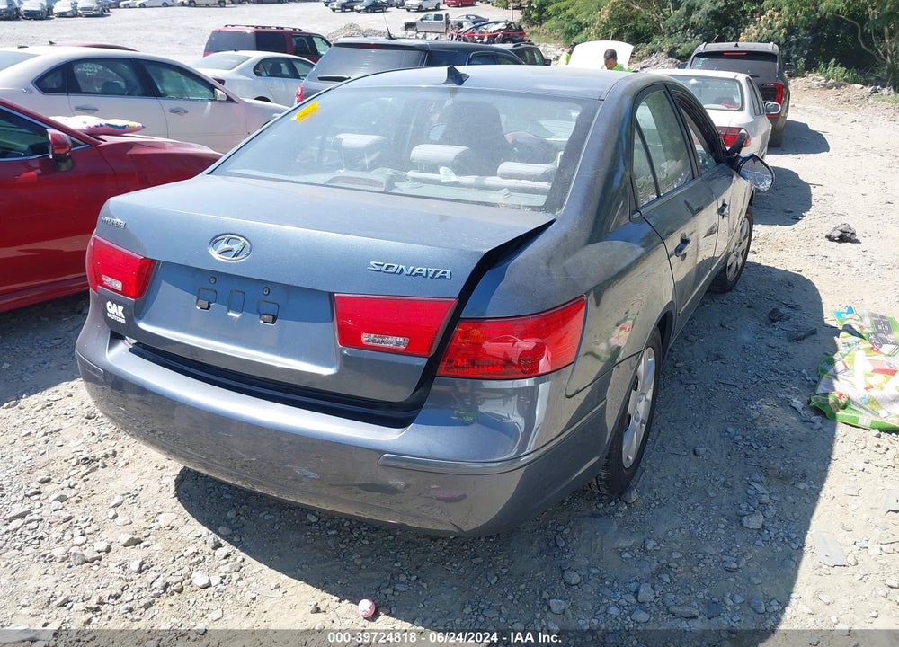 2009 HYUNDAI SONATA GLS VIN: 5NPET46C49H571240