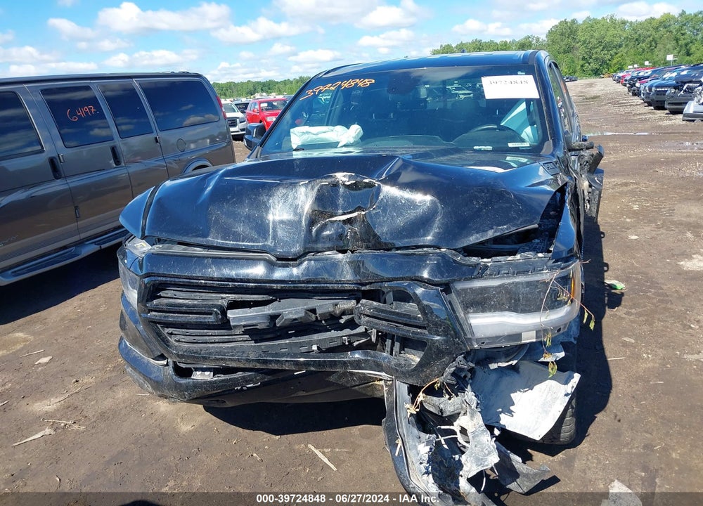 2019 RAM 1500 BIG HORN/LONE STAR 4X4 5'7 BOX VIN: 1C6SRFFTXKN741370