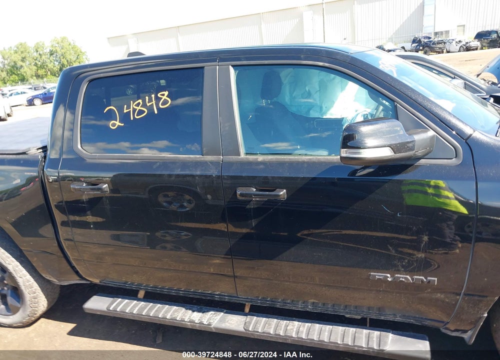 2019 RAM 1500 BIG HORN/LONE STAR 4X4 5'7 BOX VIN: 1C6SRFFTXKN741370
