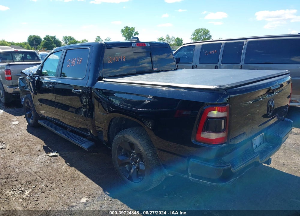 2019 RAM 1500 BIG HORN/LONE STAR 4X4 5'7 BOX VIN: 1C6SRFFTXKN741370