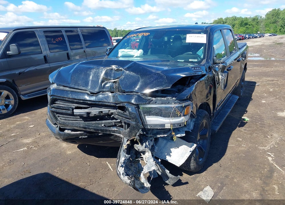 2019 RAM 1500 BIG HORN/LONE STAR 4X4 5'7 BOX VIN: 1C6SRFFTXKN741370