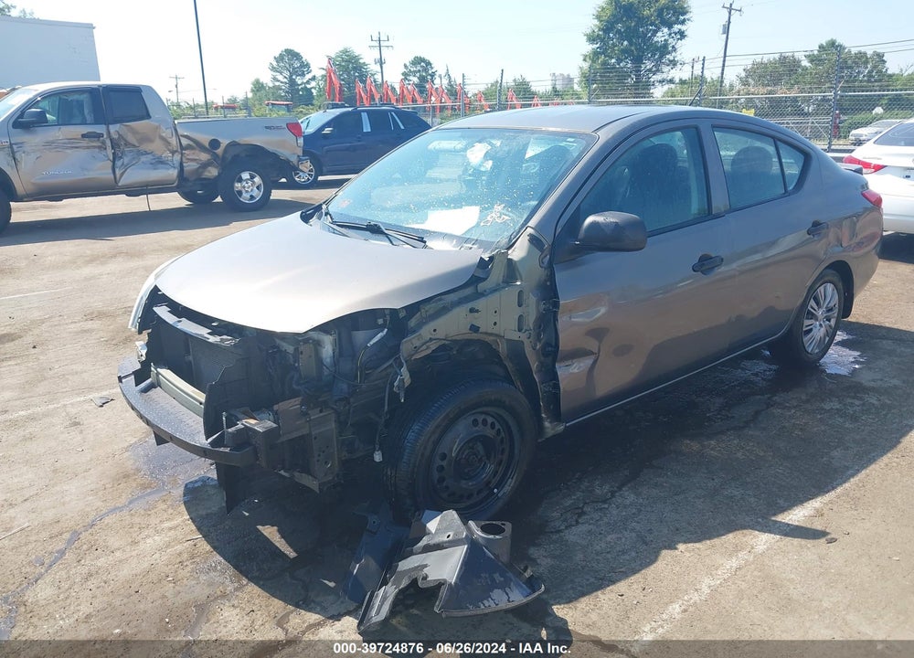2014 NISSAN VERSA 1.6 S+ VIN: 3N1CN7APXEL853795
