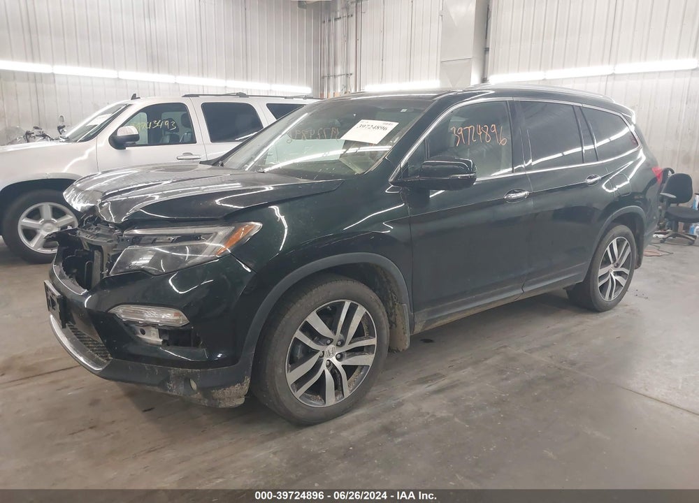 2017 HONDA PILOT TOURING VIN: 5FNYF6H99HB053722